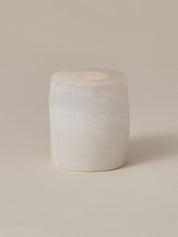 Selenite tea light holder