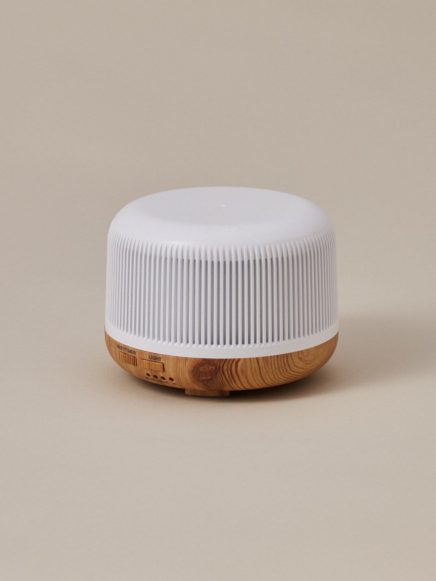 Ultrasonic Aroma Diffuser Round Pure White