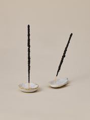 Ceramic hand incense holder