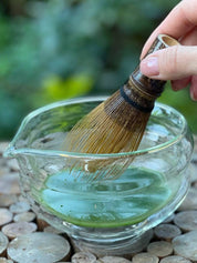 Matchaskål med Pip – Katakuchi Klarglas