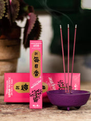 Iwachu incense holder - Purple Fountain