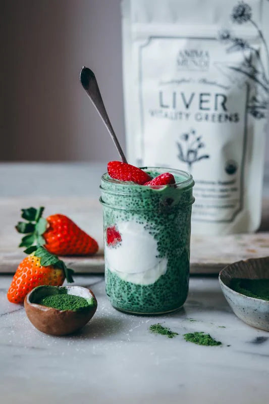 LIVER VITALITY Greens Daily Cleansing Powder 227G Anima Mundi