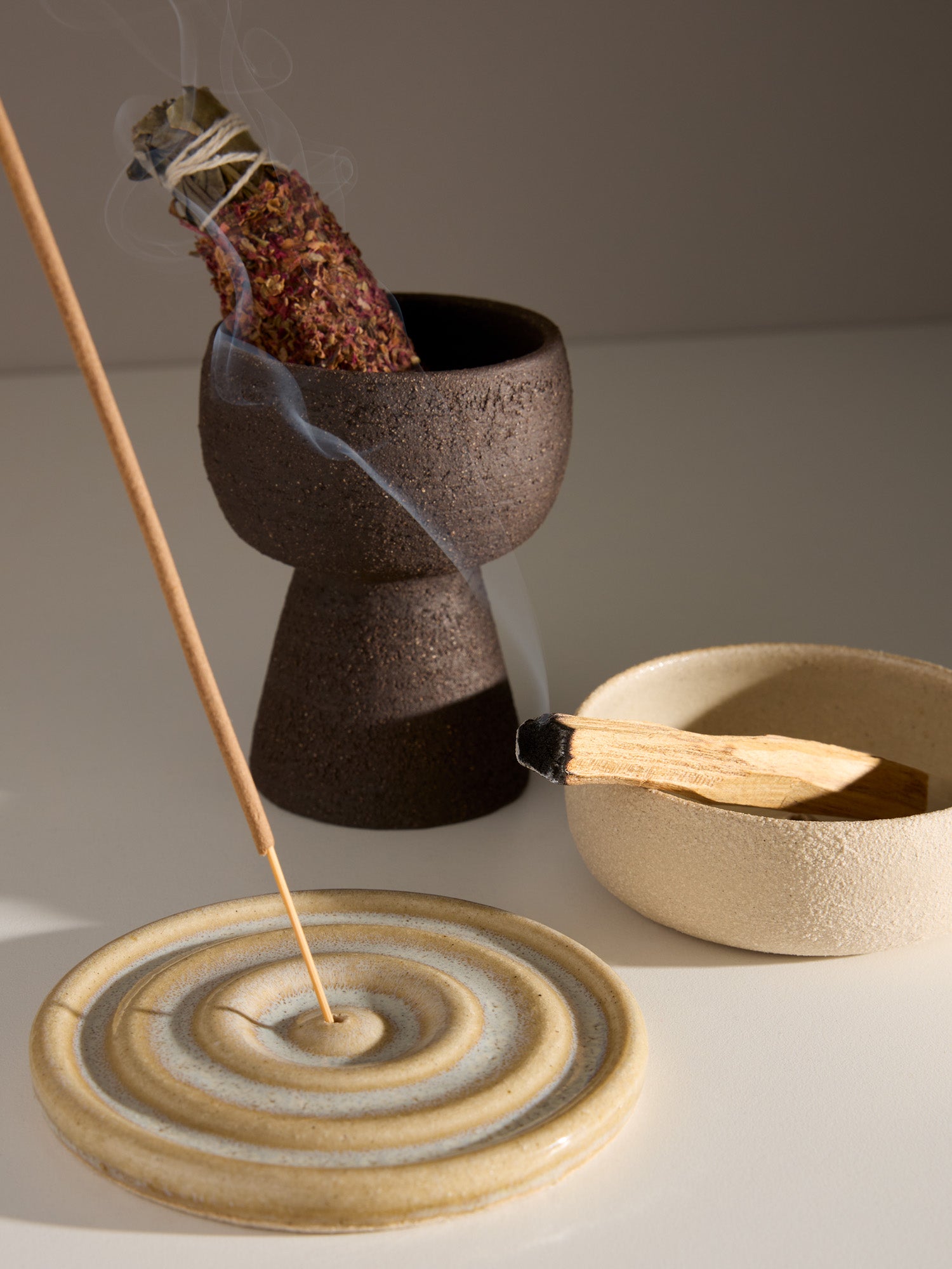 Fire Burner Bowl Rökelsehållare Nima Ceramica