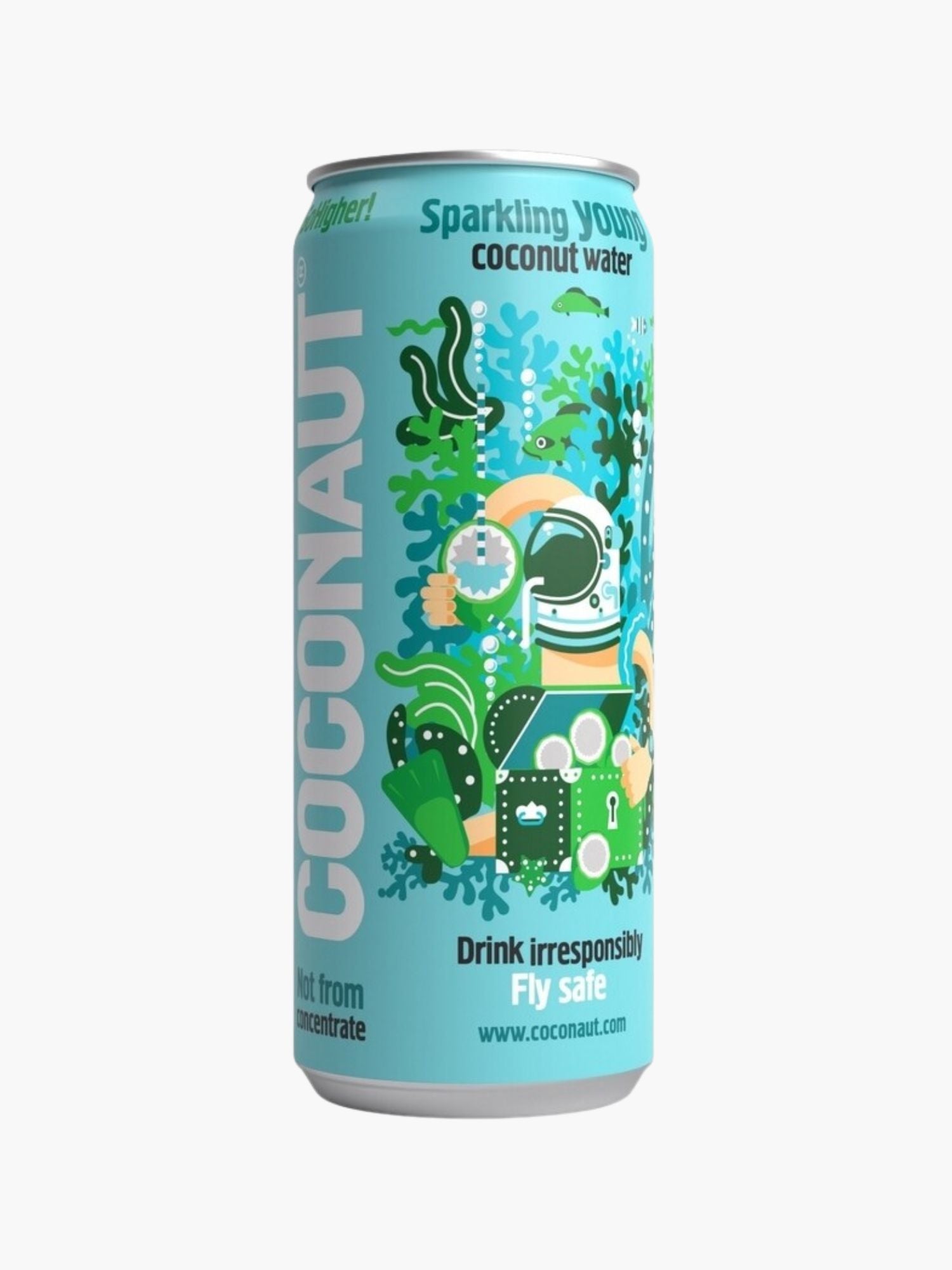 Coconaut Pure Young Coconut Water Sparkling 320 ml