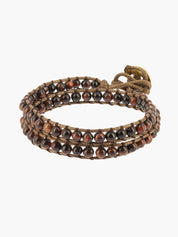 Naga Bracelet Röd Tigeröga