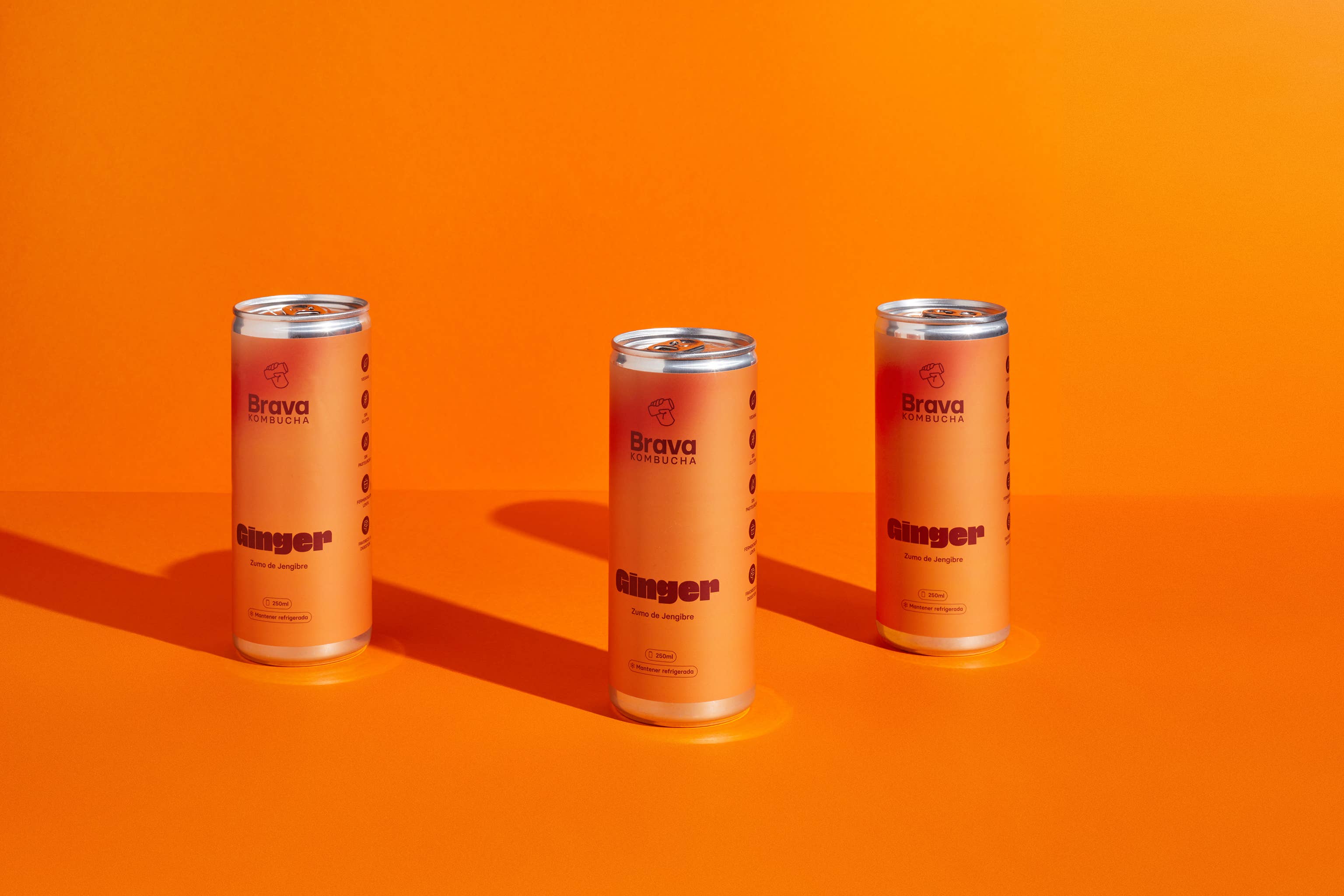 Brava Kombucha Ginger