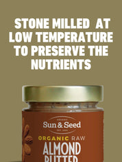 Sun & Seed Organic Raw Almond Butter 200 G