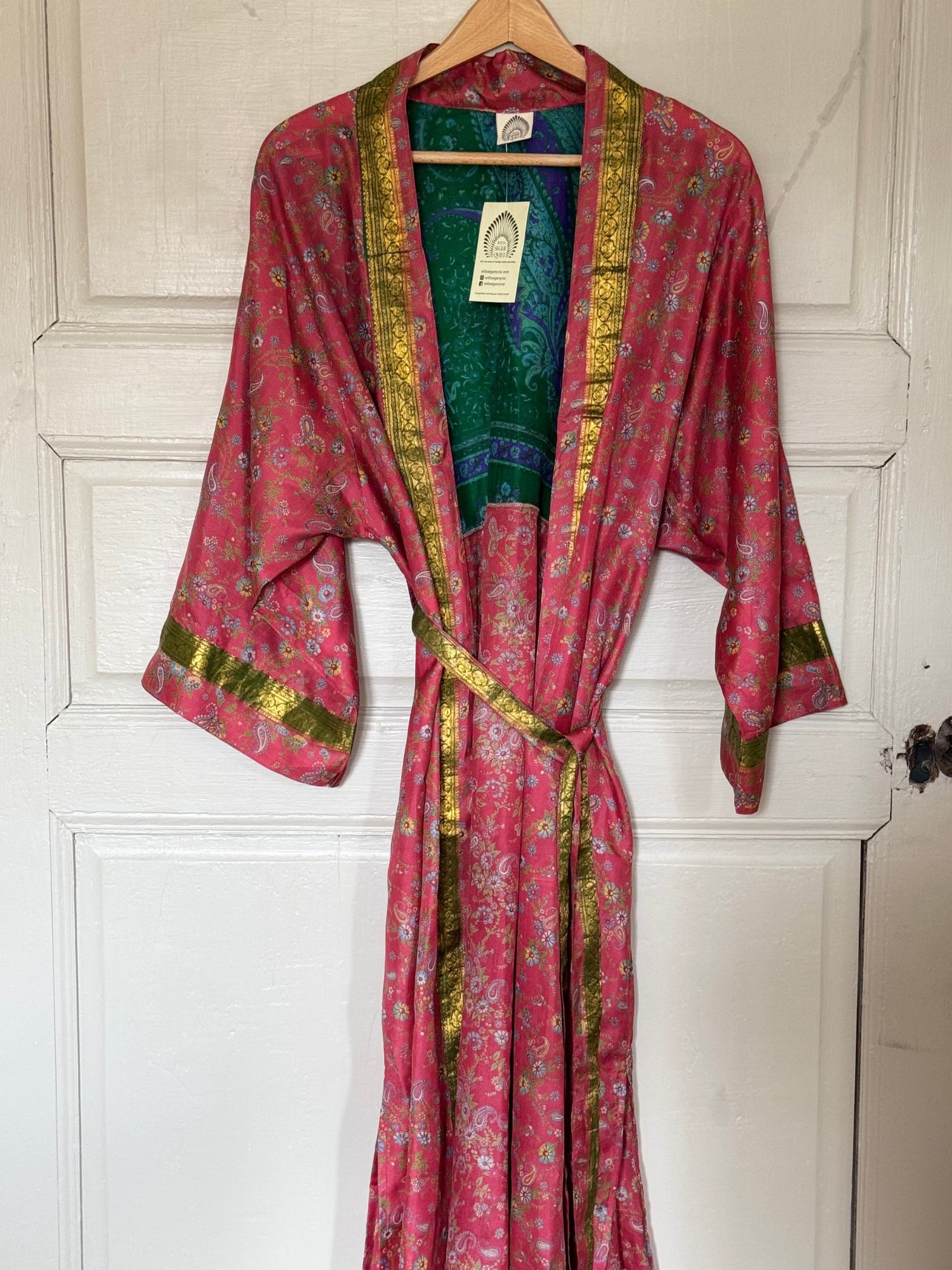 Kimono Uma Pink Paisley