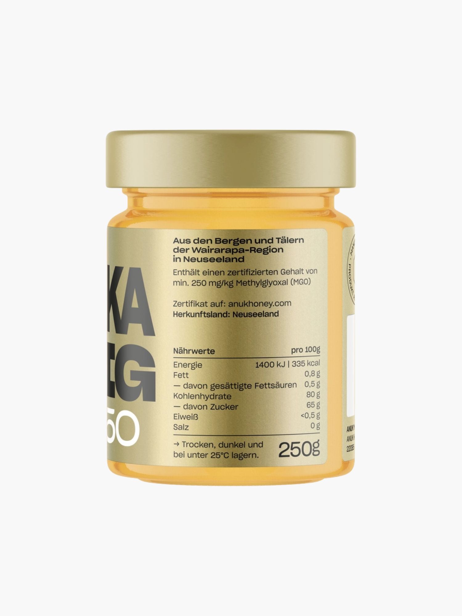 MGO250 Manuka Honung ANUK 250g