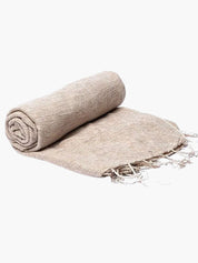 Yoga & Meditationssjal Cream