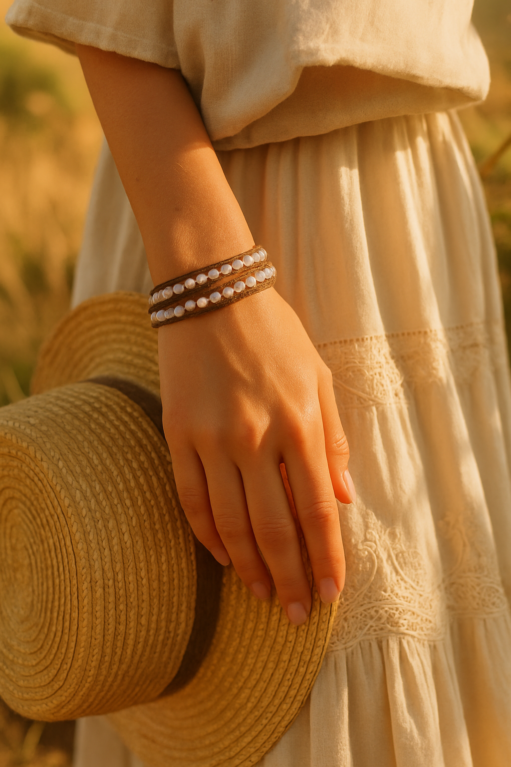 Naga Bracelet Rosenkvarts