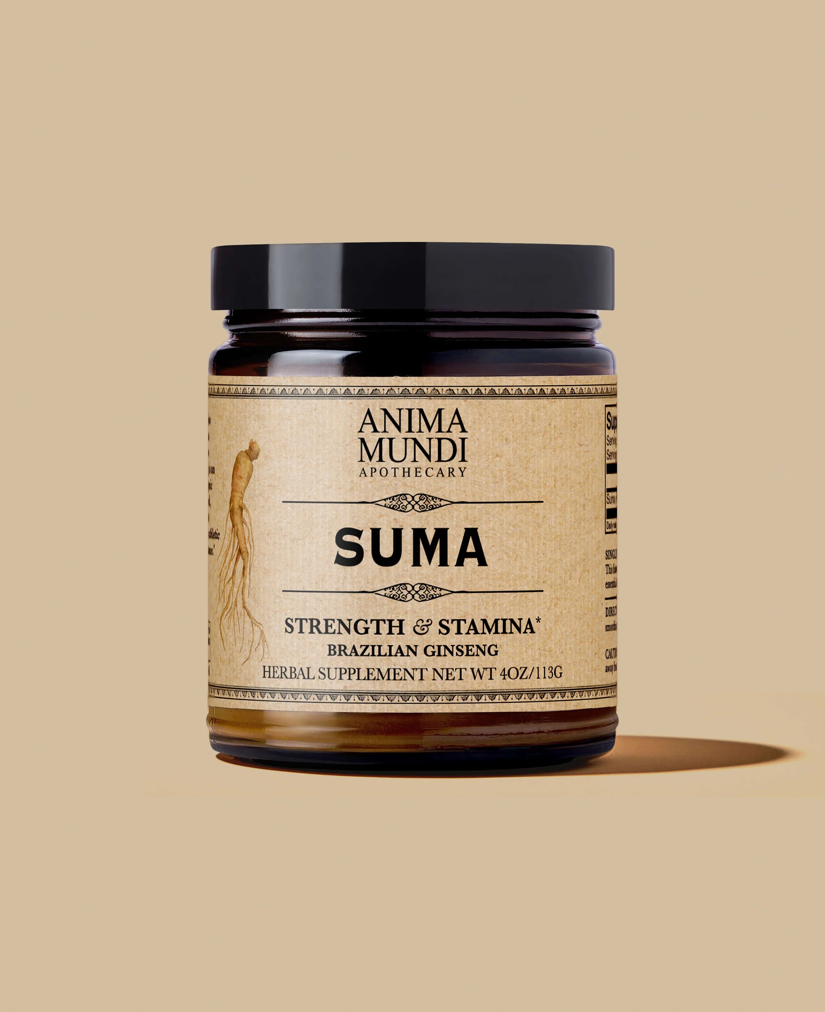 SUMA Brazilian Ginseng Powder 114G Anima Mundi