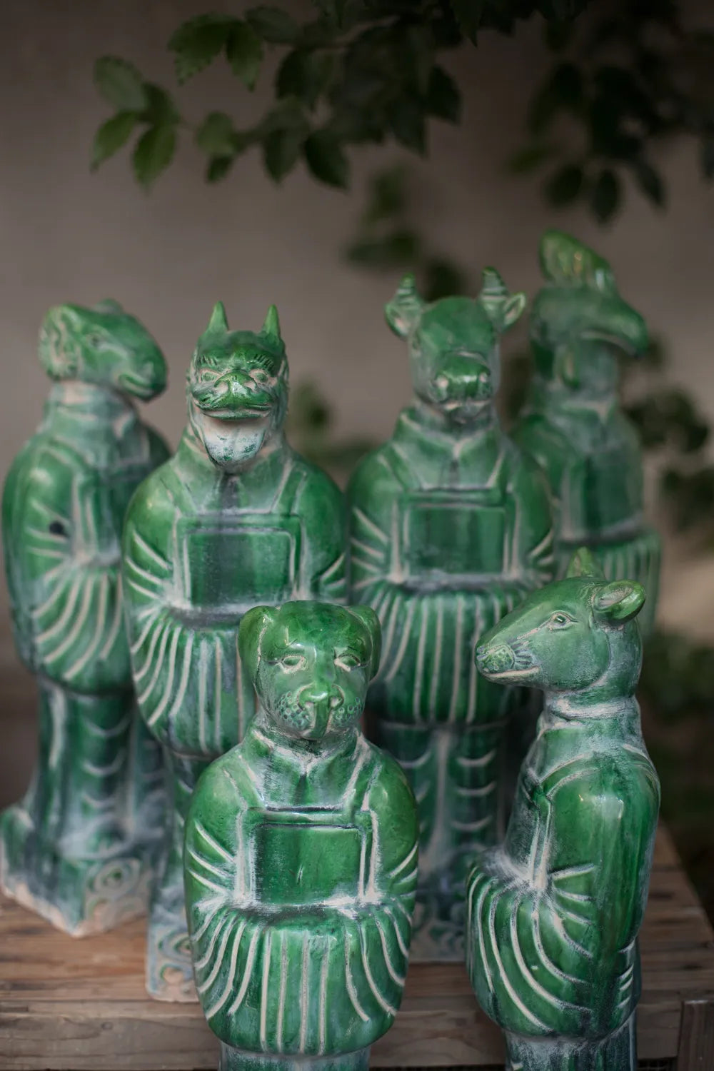 Zodiaker Grön Keramik