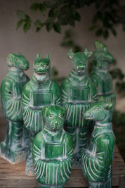 Zodiaker Grön Keramik