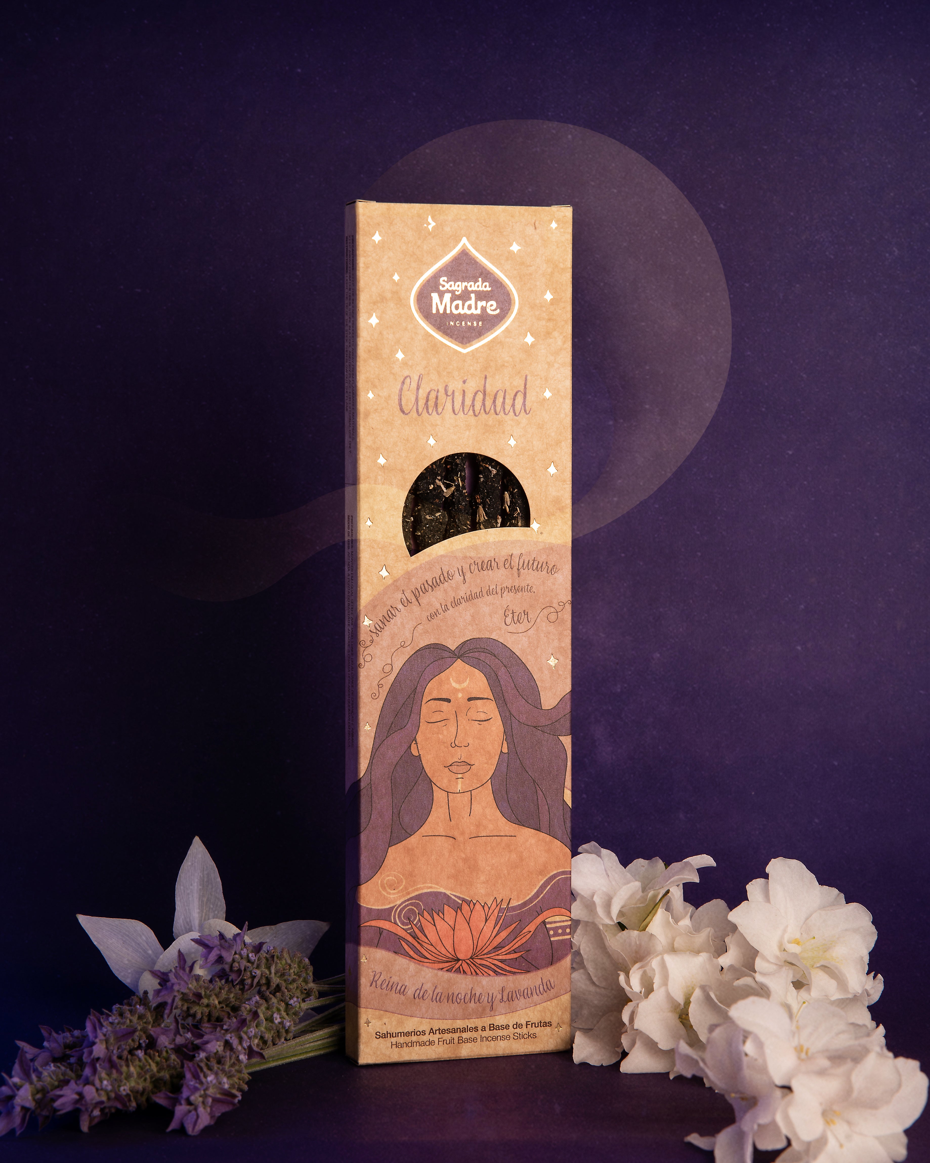 Ether Element Lavender & Queen of the Night Incense Sagrada Madre