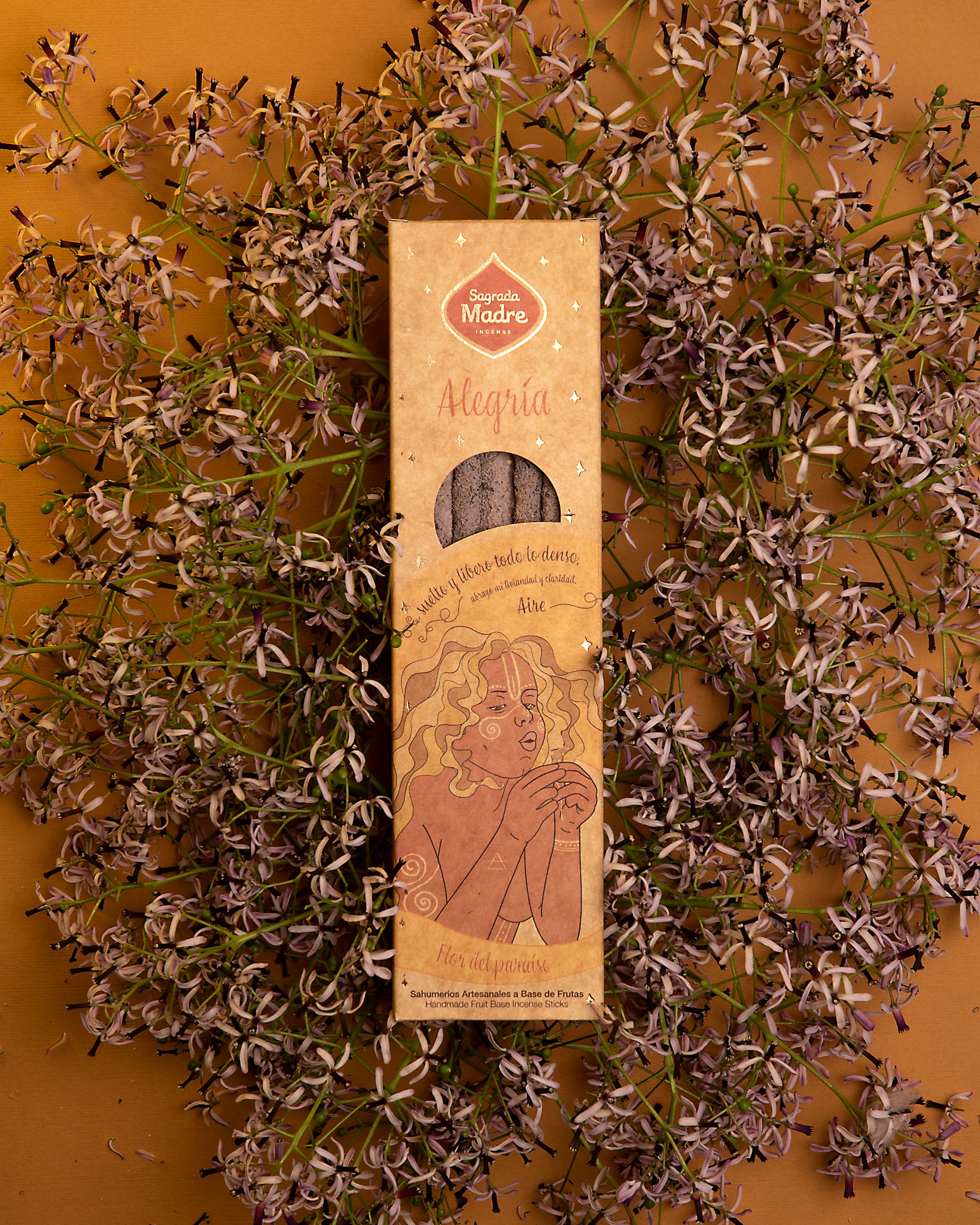 Air Element Paradise flower incense Sagrada Madre