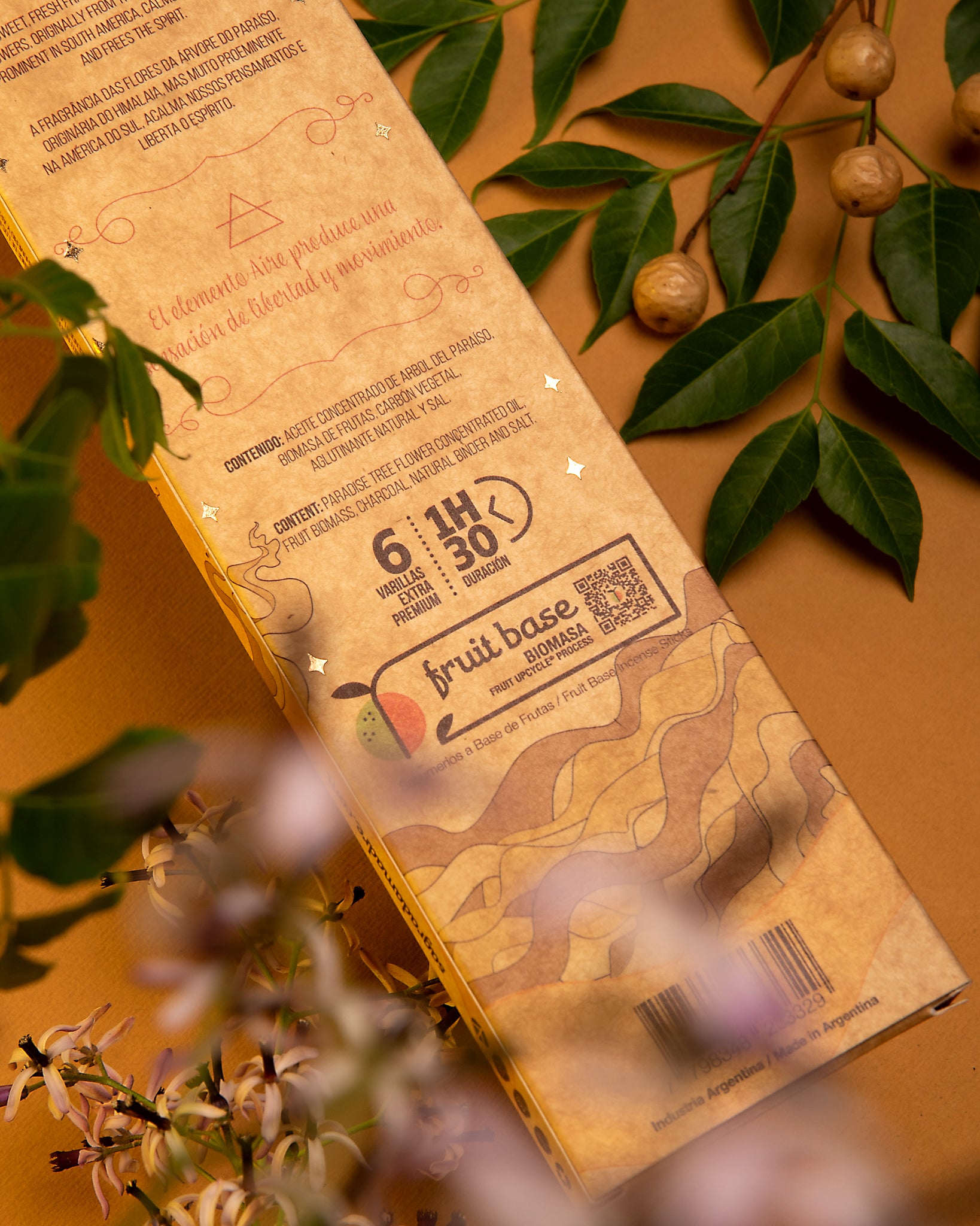 Air Element Paradise flower incense Sagrada Madre