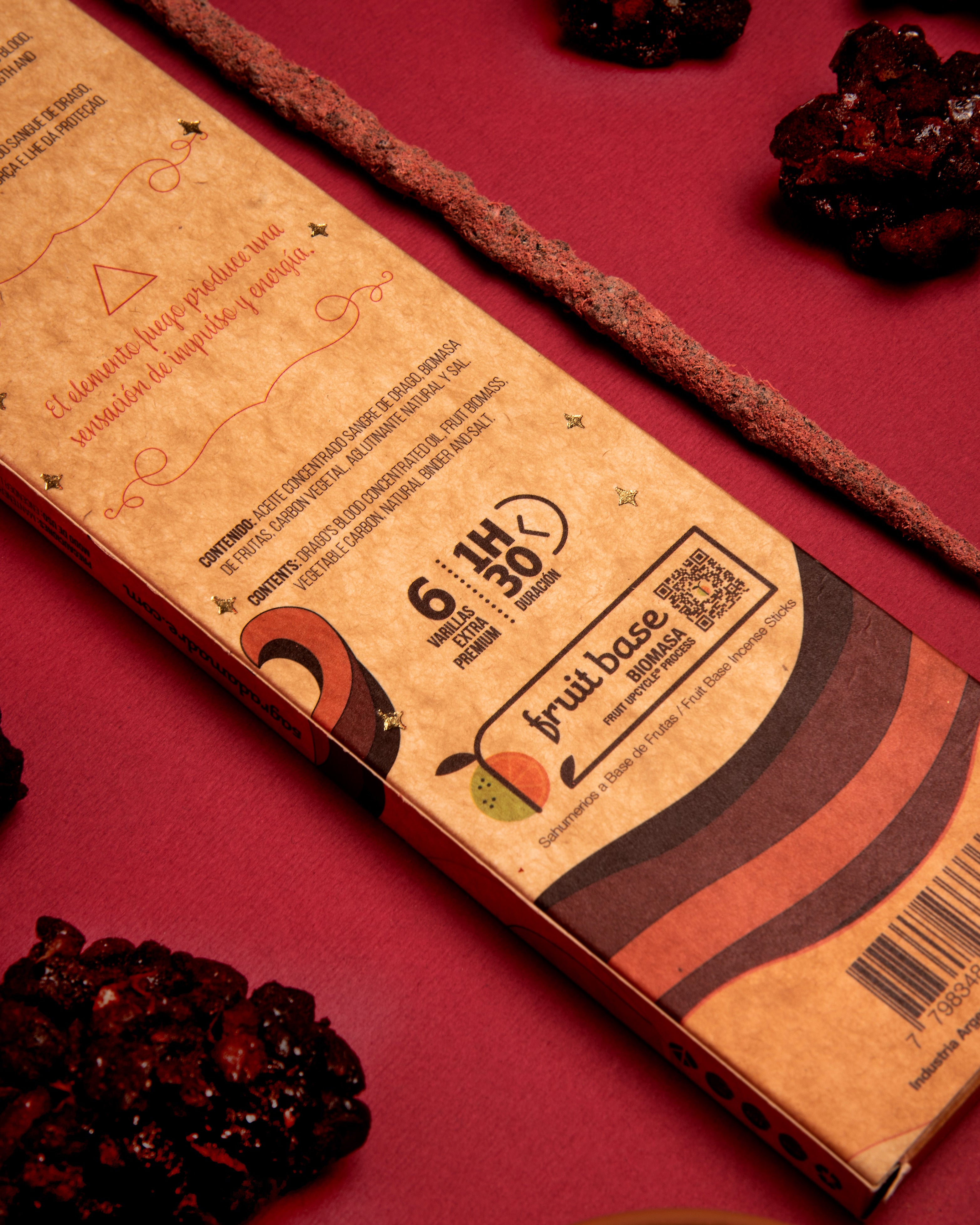 Fire Element Dragon's Blood Incense Sagrada Madre