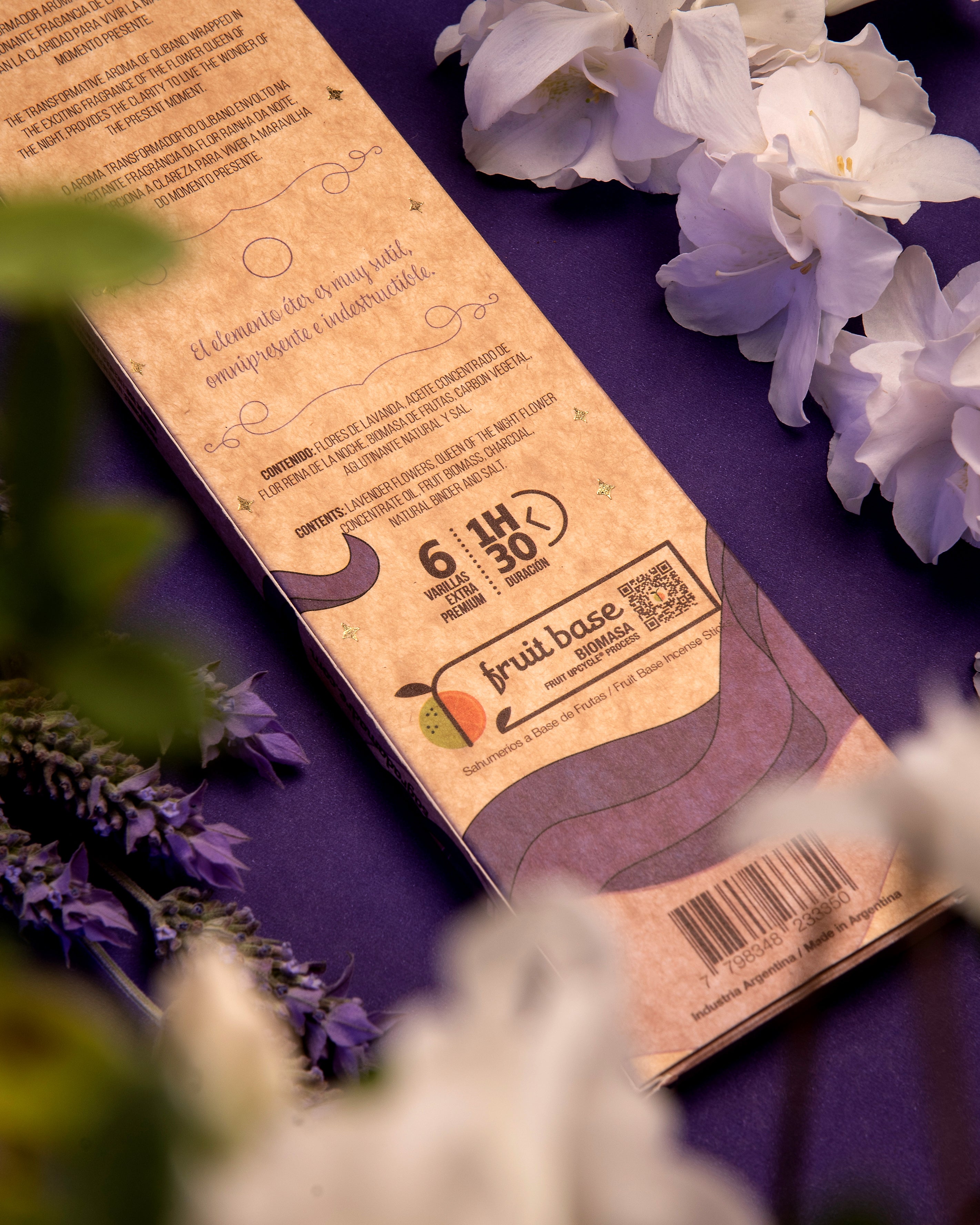 Ether Element Lavender & Queen of the Night Incense Sagrada Madre