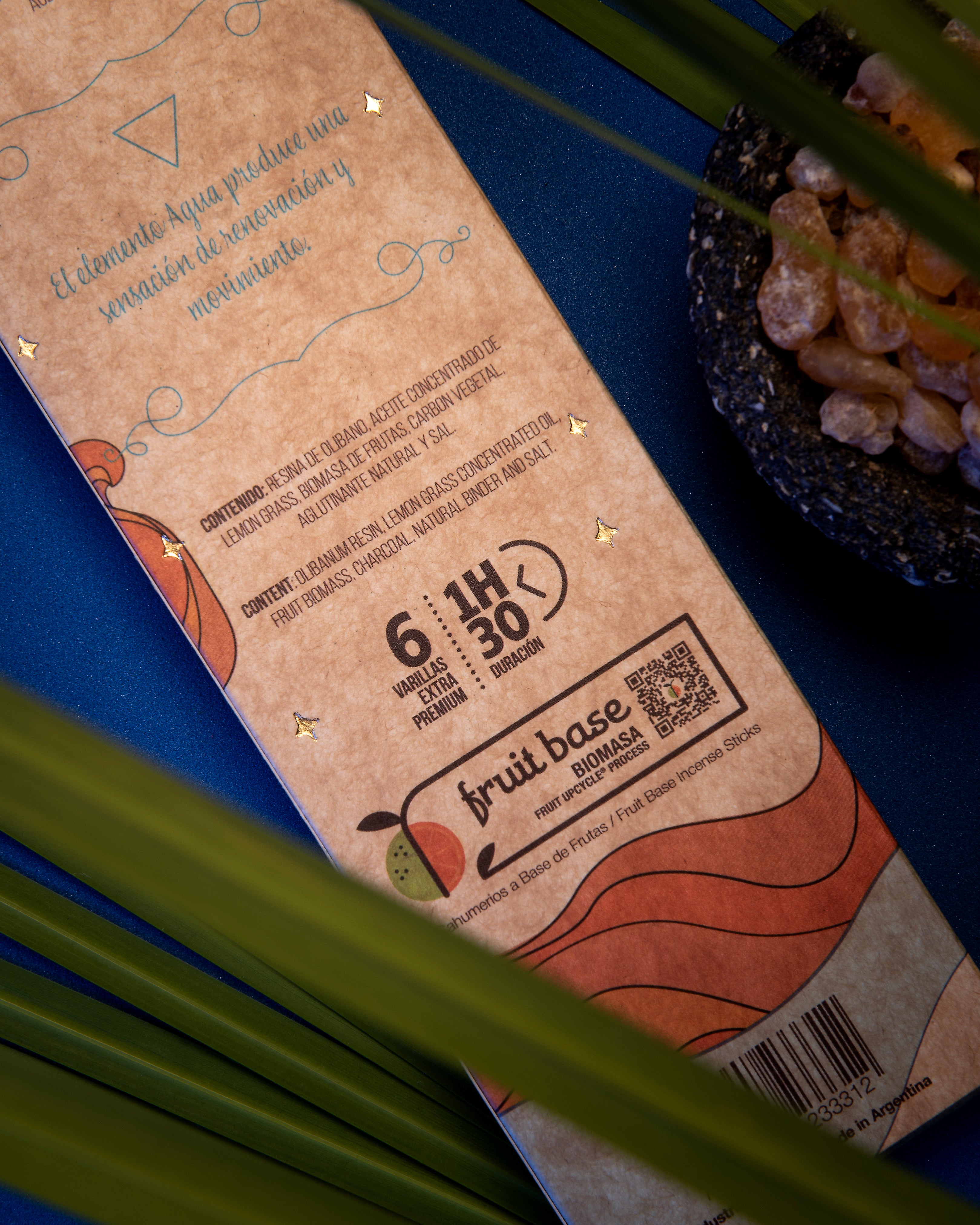 Water Element Lemongrass & Frankincense Incense Sagrada Madre