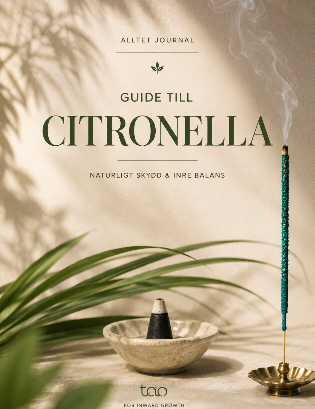Byt ut kemiska myggmedel mot naturlig citronella
