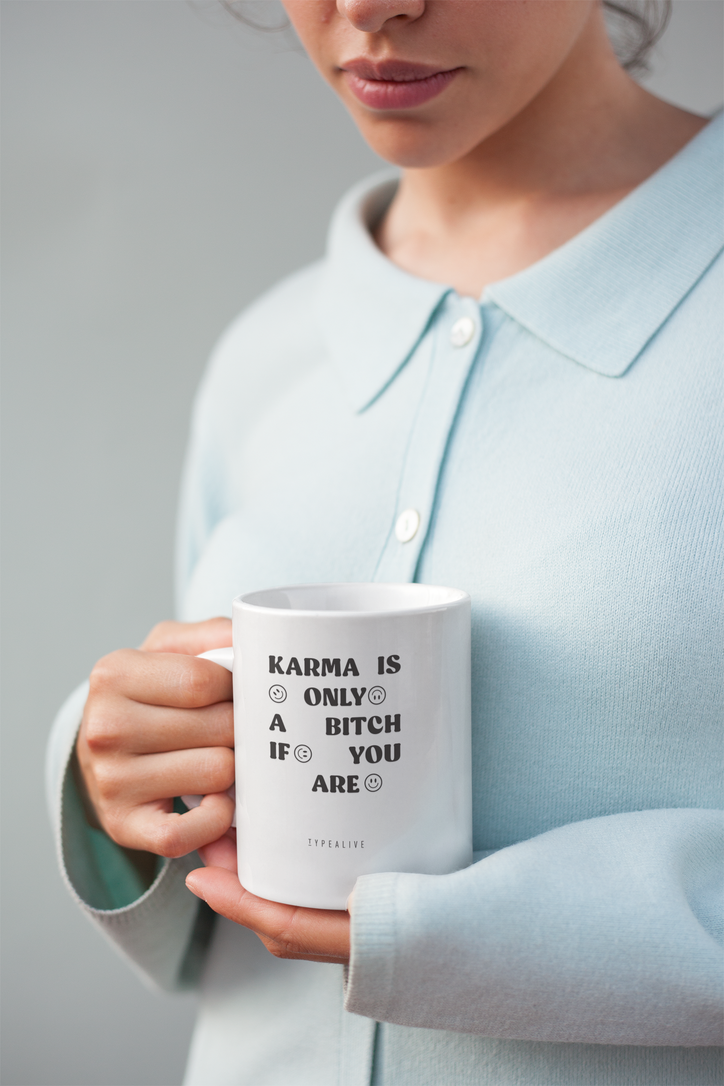 Keramikmugg Karma