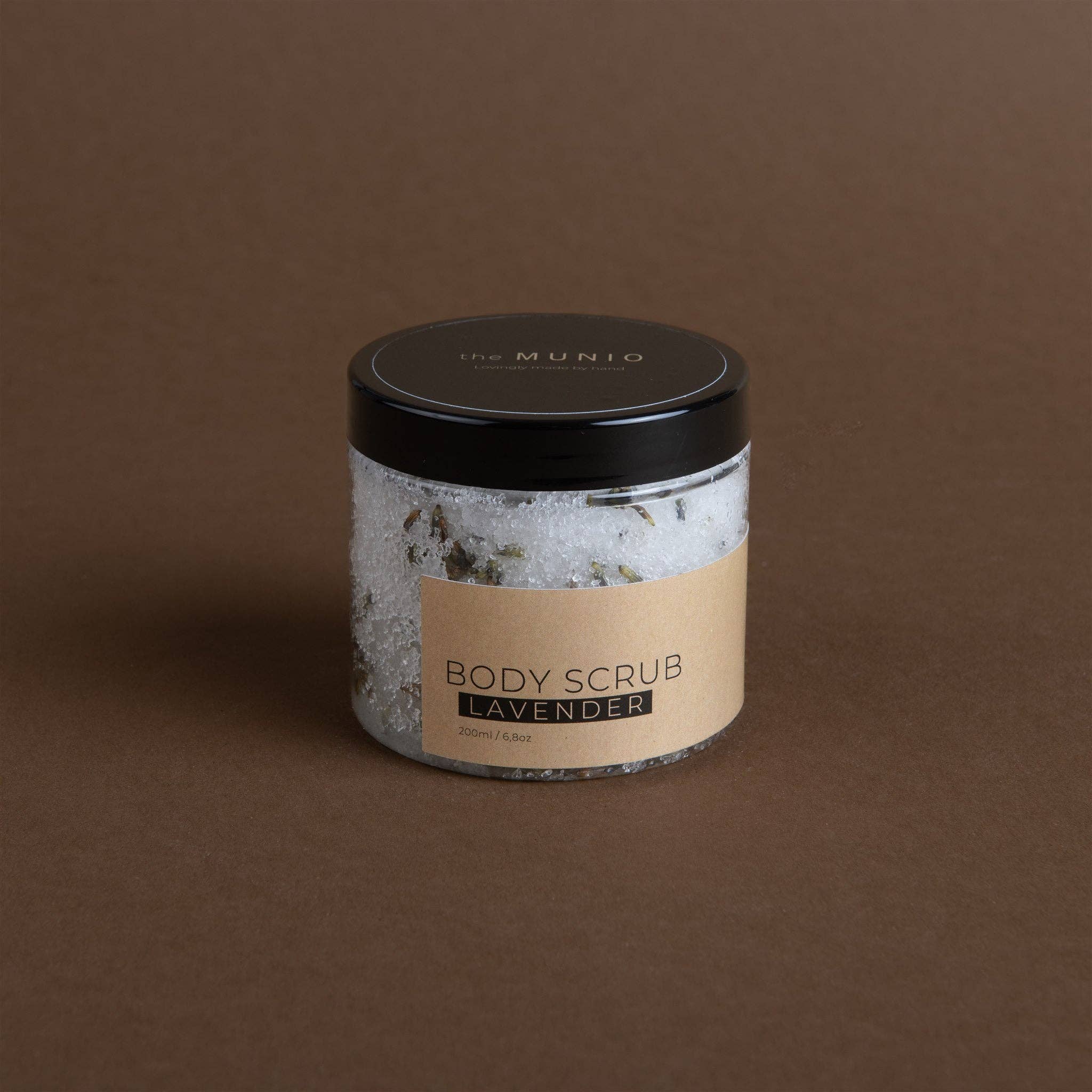 The Munio Lavender Kroppsskrubb 200 ml