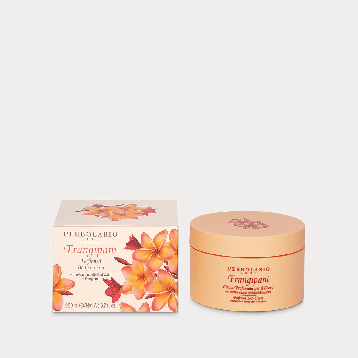 L’Erbolario Magic Light Body Cream Frangipani 200 ml