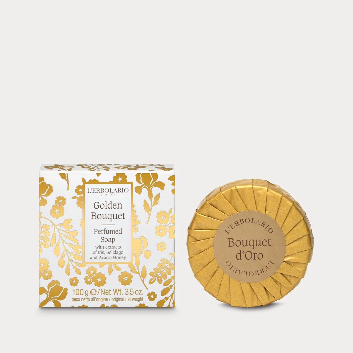 L’Erbolario Golden Bouquet Perfumed Soap 10 g