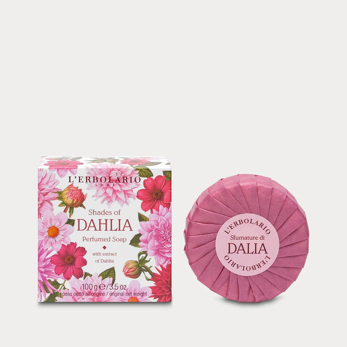 L’Erbolario Shades of Dahlia Perfumed Soap 100 g