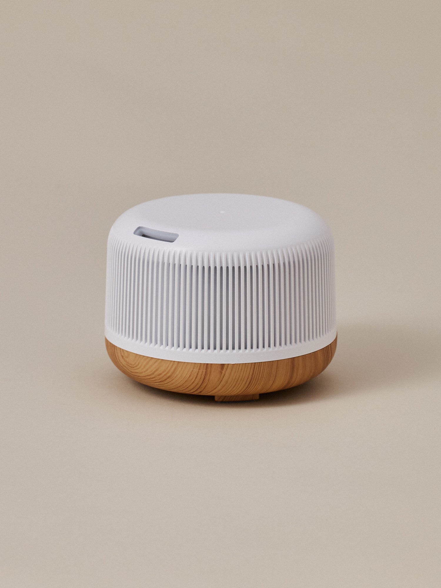 Round Usb Diffuser Ultrasonic Aroma Diffuser Round Pure White – ALLTET