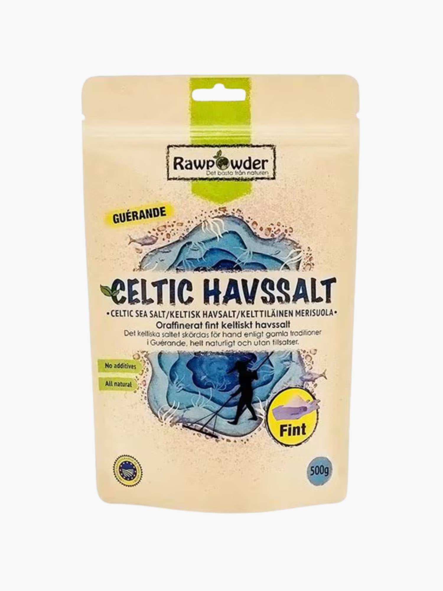 Celtic Havssalt Fint 500g Rawpowder