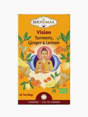 Tumeric, Ginger & Lemon Organic Herbal Tea Shotimaa