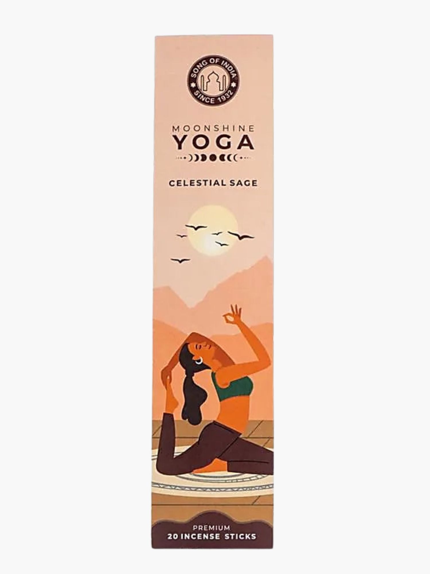 Moonshine Yoga Celestial Sage rökelse