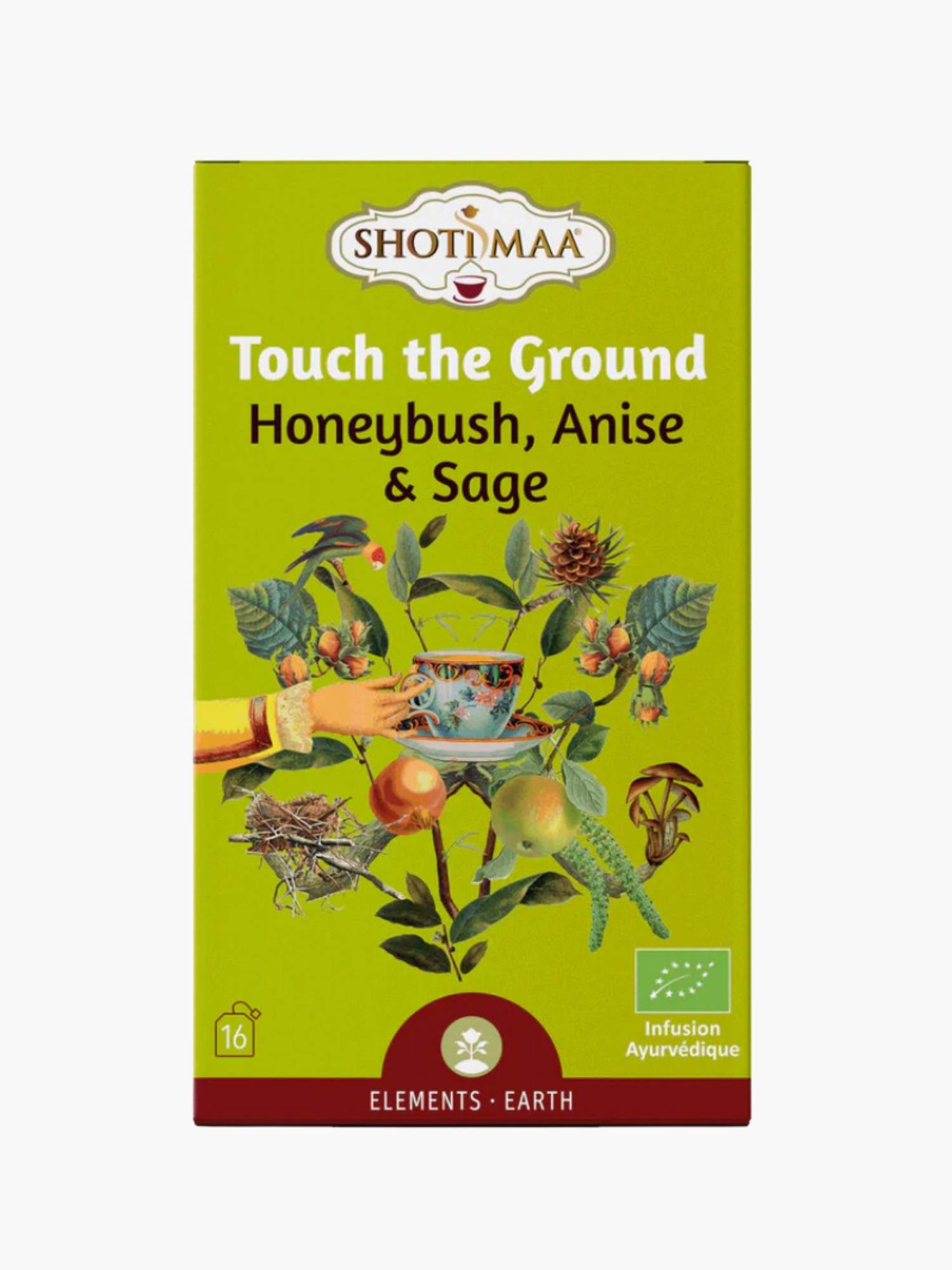 Honeybush, Anise & Sage Organic Herbal Tea Shotimaa