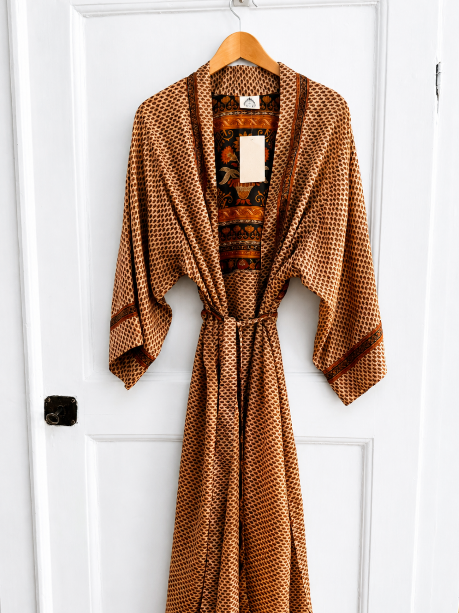 With Seqerqvist Kimono Amber Glow
