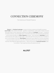 ALLTET CEREMONY - CONNECTION