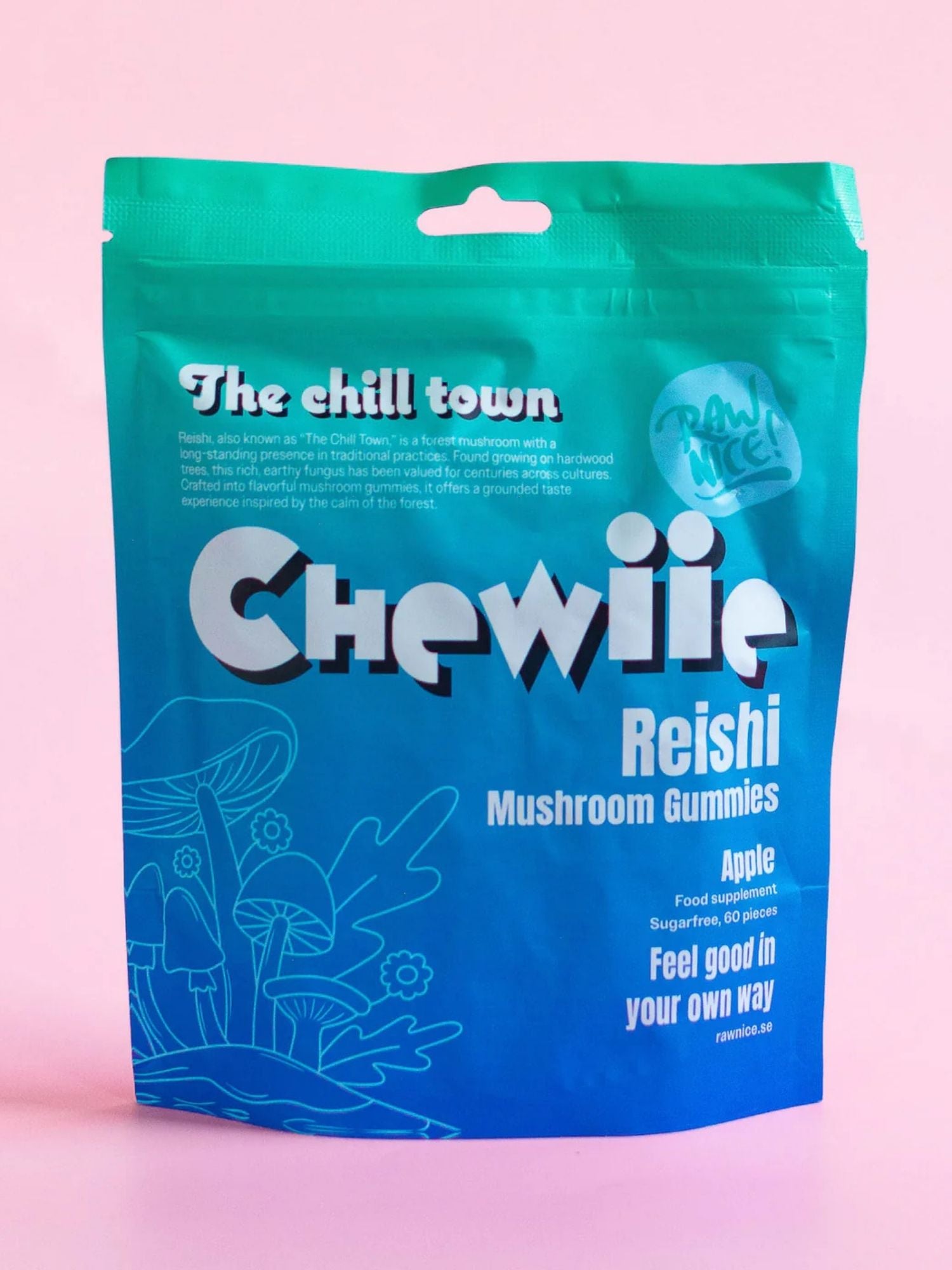 Rawnice Chewiie - Reishi Mushroom Gummies