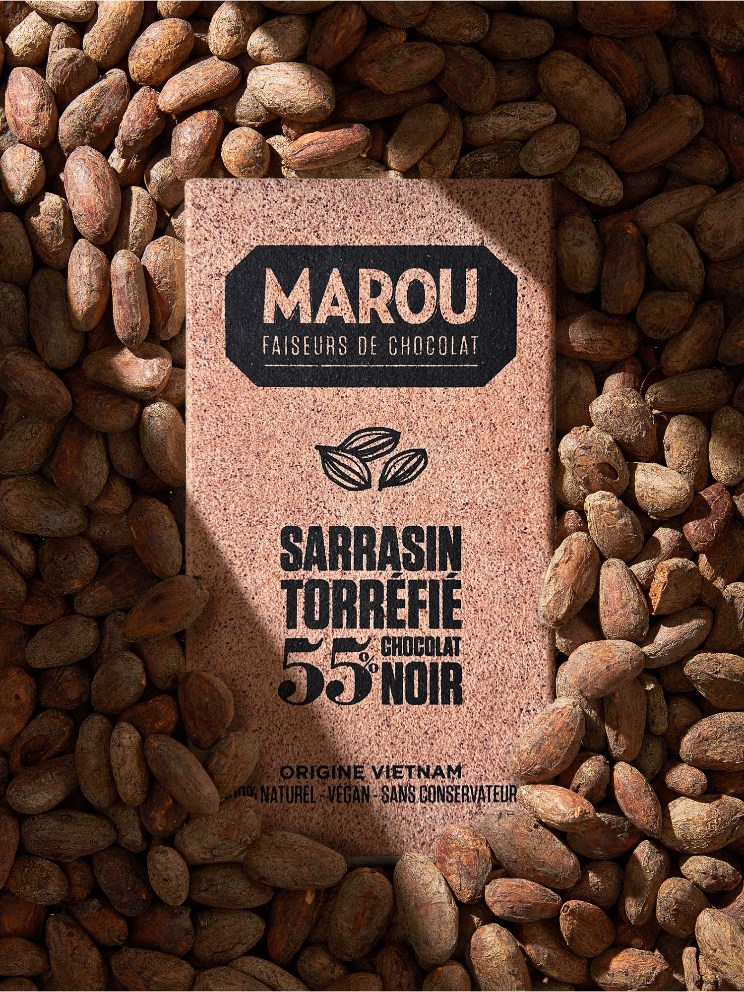 Dark Chocolate Lam Dong 74% Marou 80g