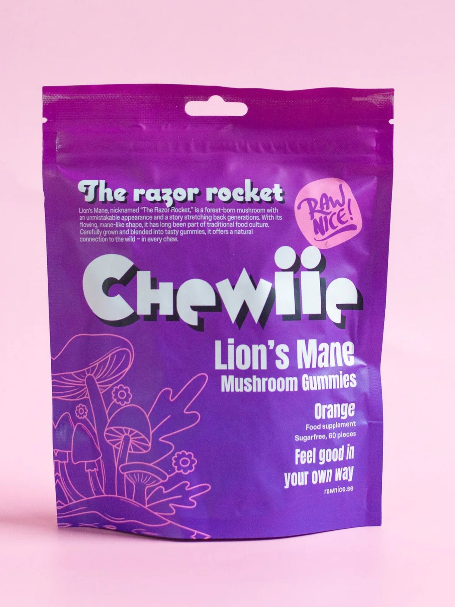Rawnice Chewiie - Lion's Mane Mushroom Gummies