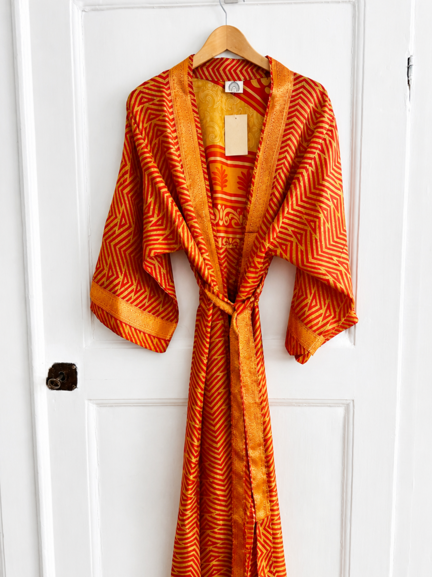 With Seqerqvist Kimono Radiant Saffron