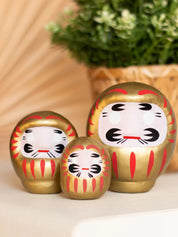Daruma - Wealth Gold Small