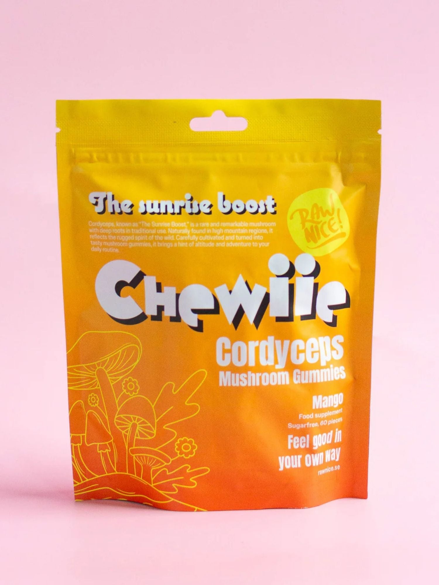 Rawnice Chewiie - Cordyceps Mushroom Gummies