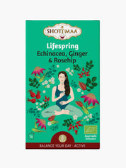 Echinacea, Ginger &amp; Rosehip Organic Herbal Tea Shotimaa