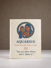 Lokta Stjärntecken Anteckningsbok