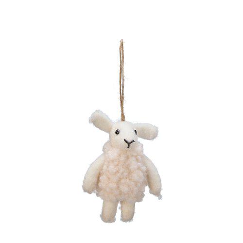 Julgransdekoration Lamm – 10 cm
