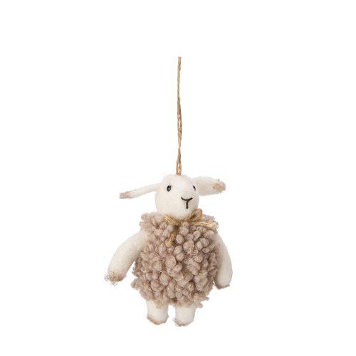 Julgransdekoration Lamm – 10 cm
