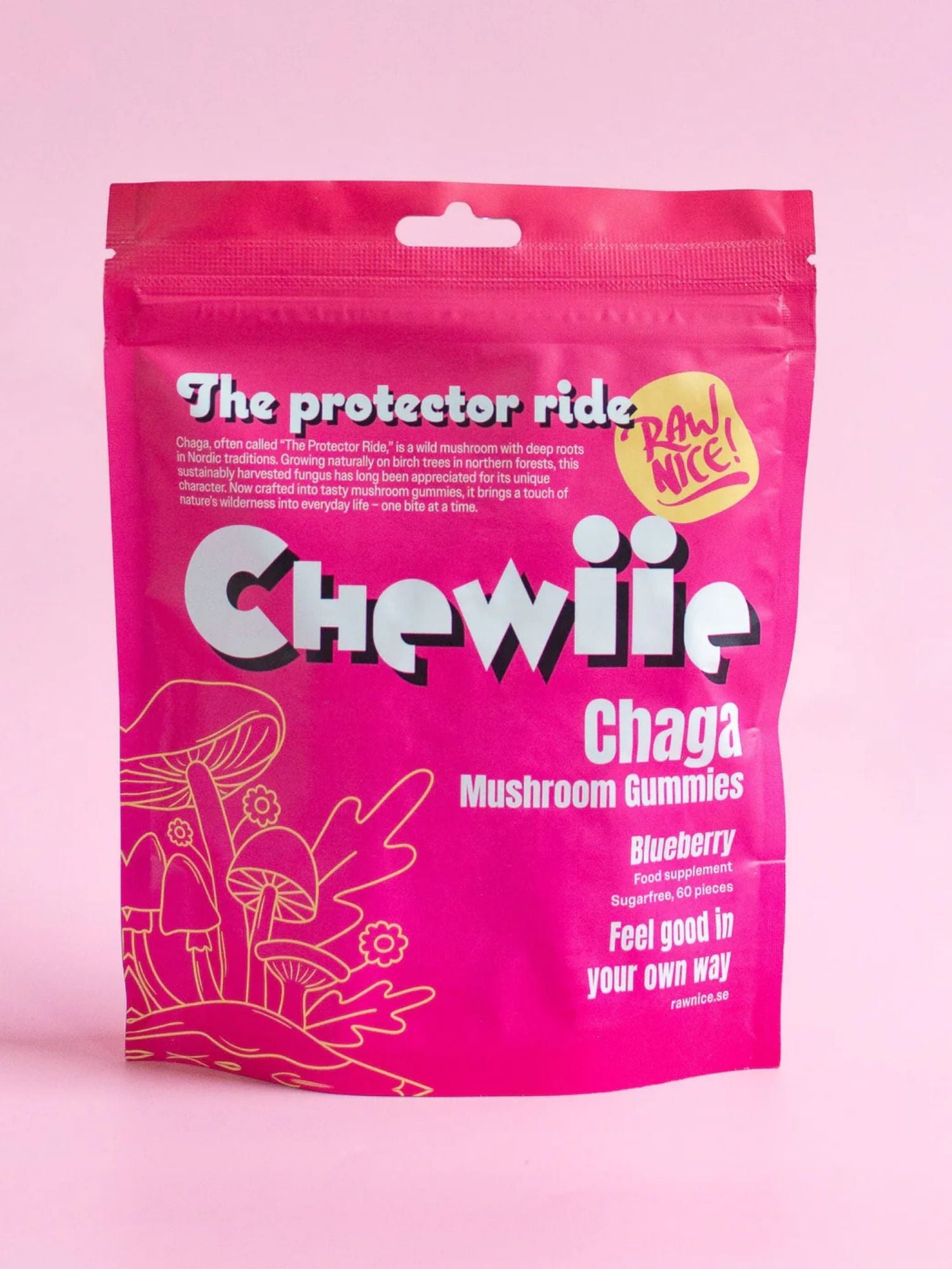 Rawnice Chewiie - Chaga Mushroom Gummies