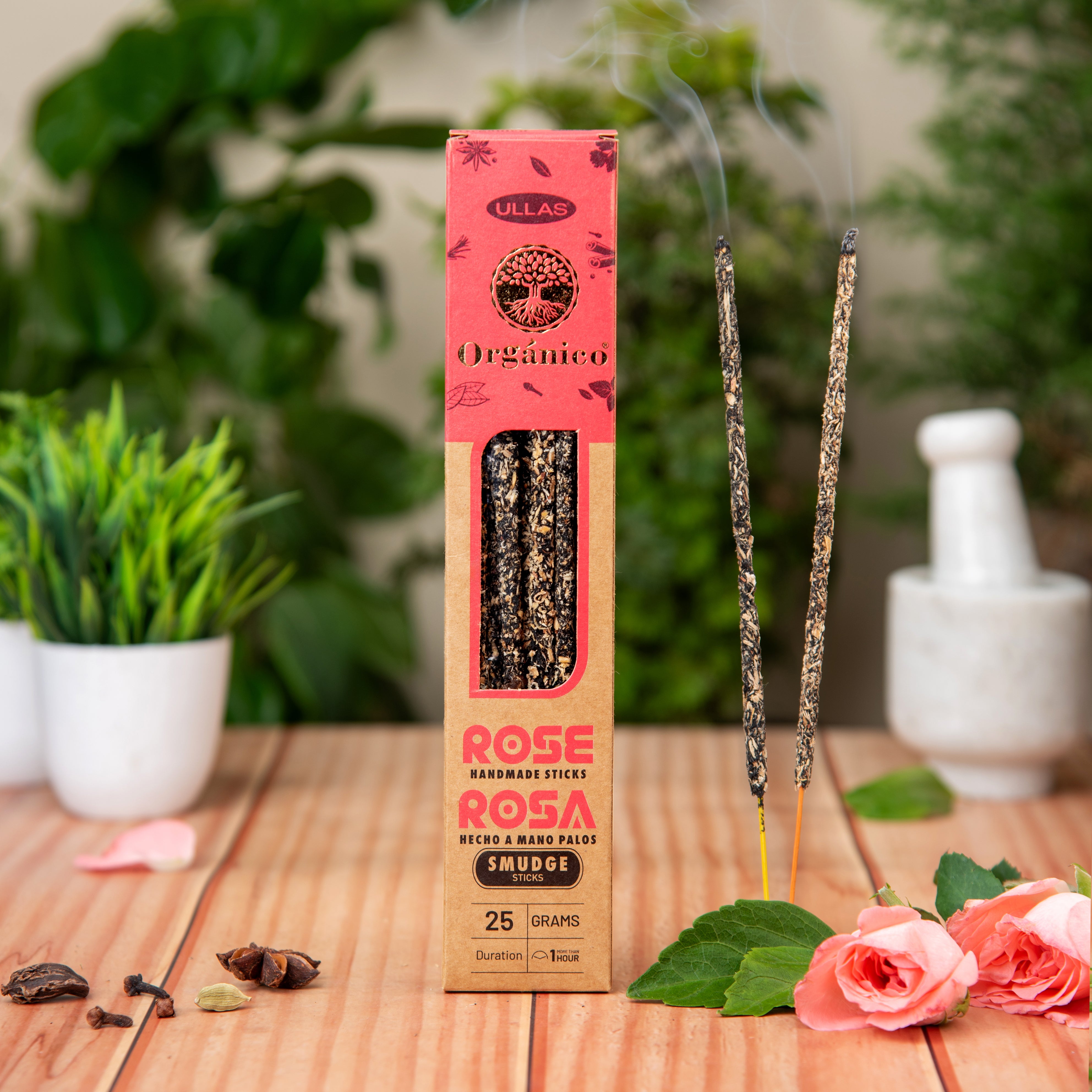 Rose incense Organico