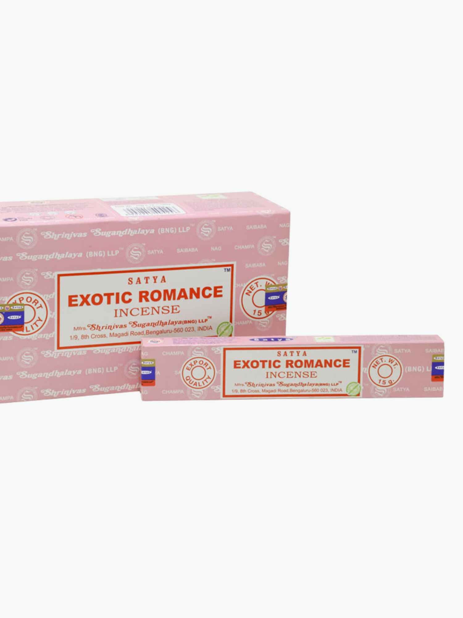 Exotic Romance incense Satya